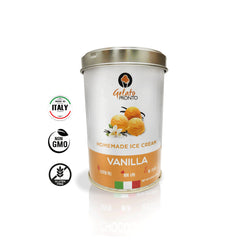 Gelato Pronto Vanilla Madagascar - Instant Gelato & Ice Cream Base - 8.29 oz can