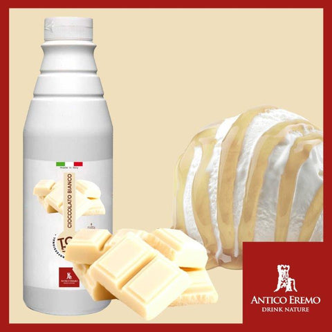 White Chocolate Topping Syrup - 2.2 lbs bottle